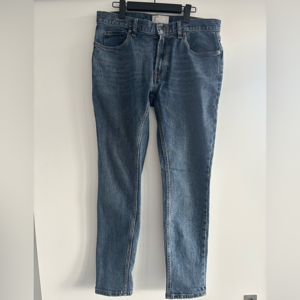 MEN’s Slim Fit Jeans in Blue Denim by Everlane